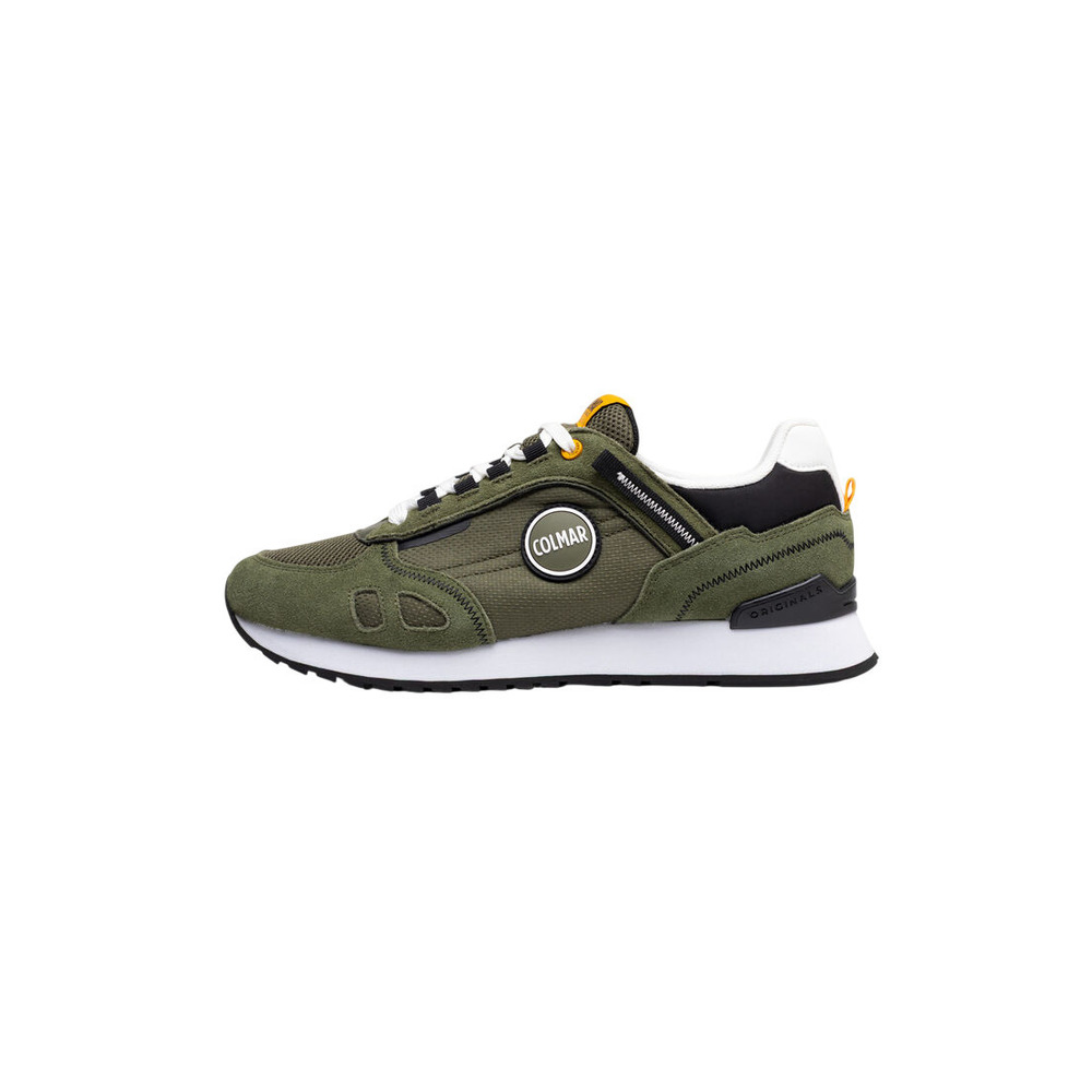 COLMAR Breathable Nylon Sneakers with Suede Accents